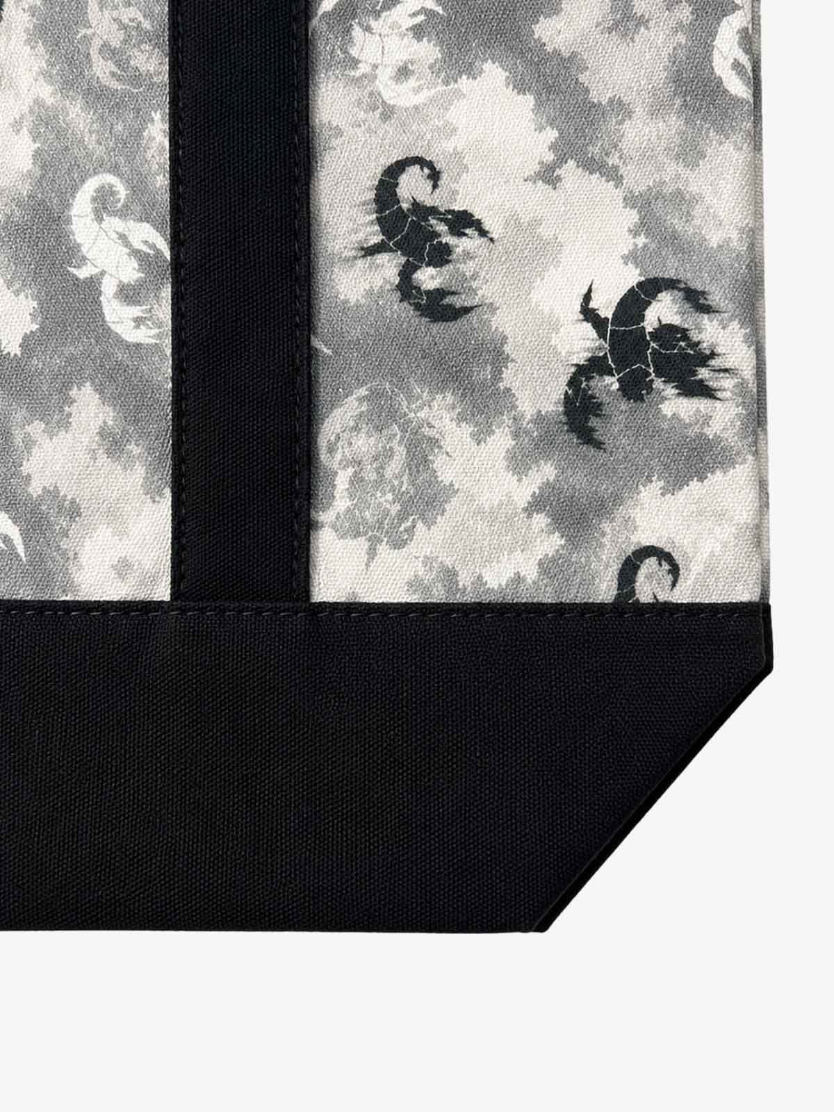 Scorpion Camo Graphic Washed Twill Tote Bag