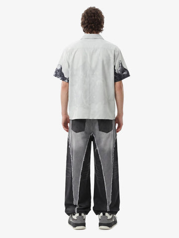 Renaissance Sketch Art Cuban Shirt 