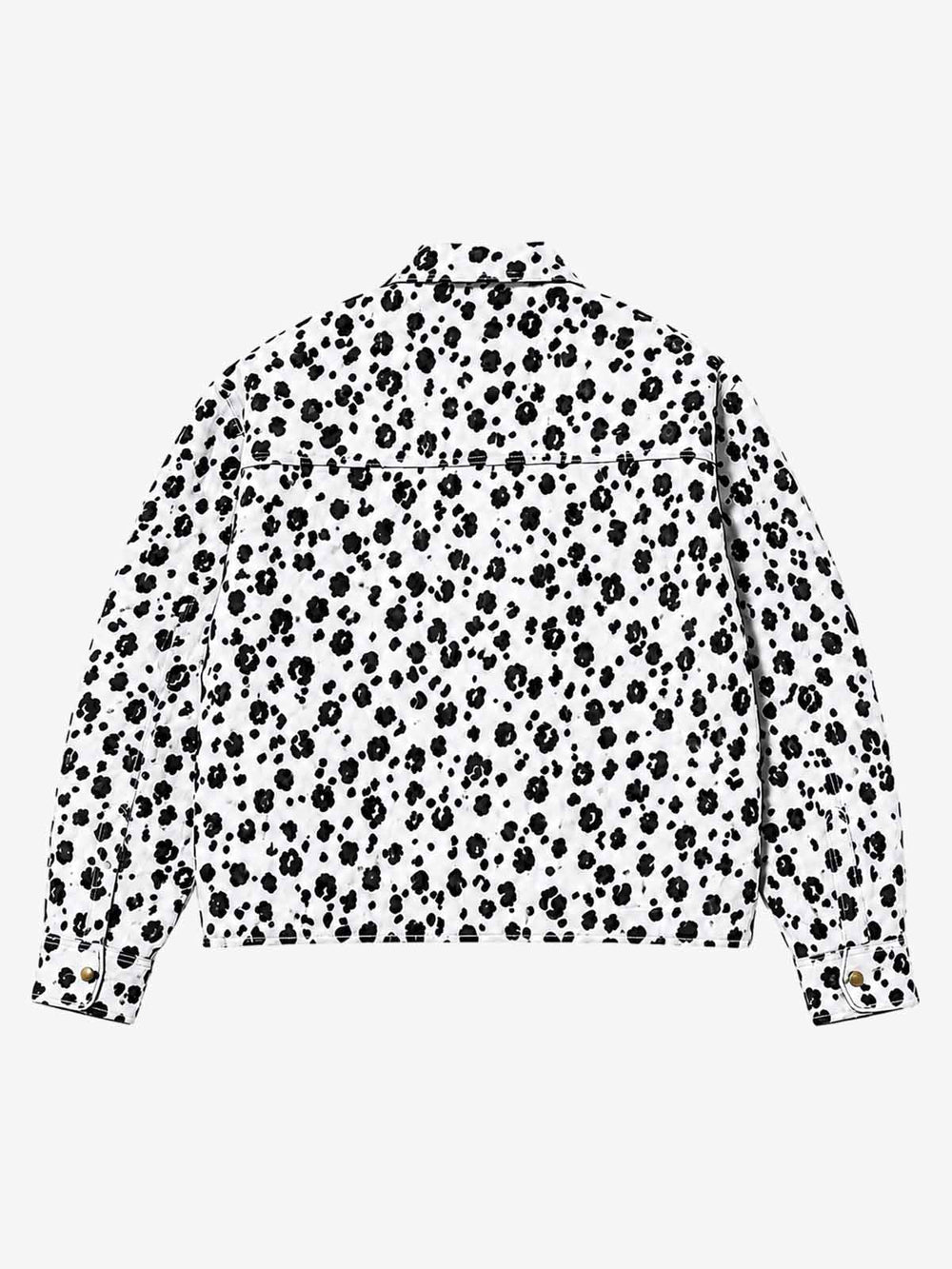 Leopard Racing Gear Patch Denim Jacket