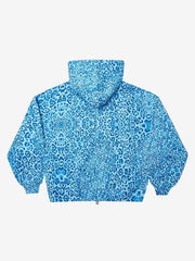 Leopard Print Zip-Up Hoodie