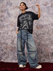 Scimitar Jeans mit Kordelzug