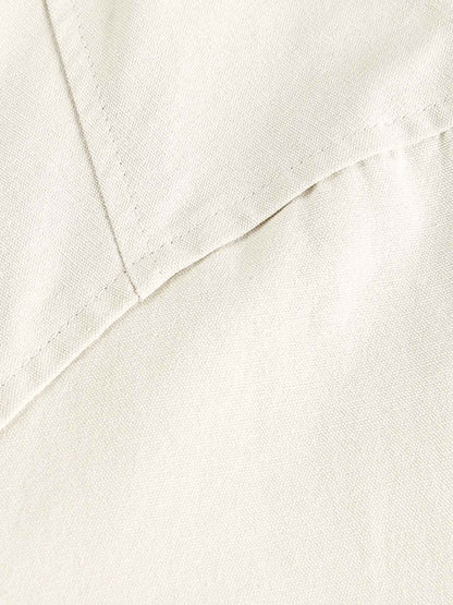 Contrast Collar Pocket Jacket