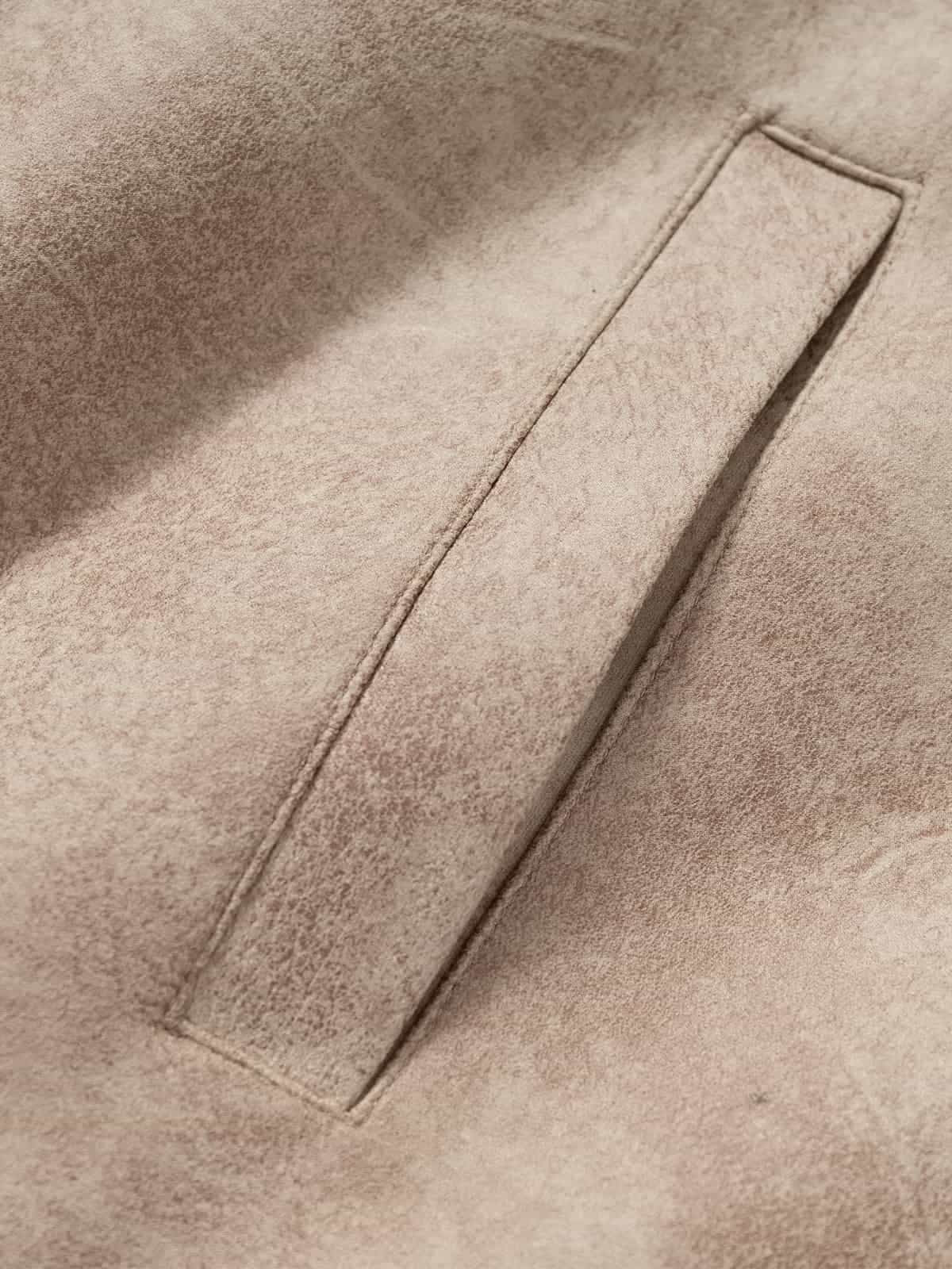 Winter-Ready Corduroy Jacket with Faux Fur Trim for Men 