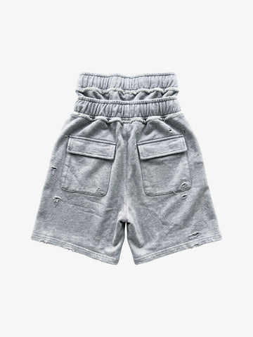 Double Waist Cargo Shorts