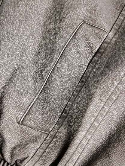 Stylish Gray Bomber Jacket for Modern Fashionistas 