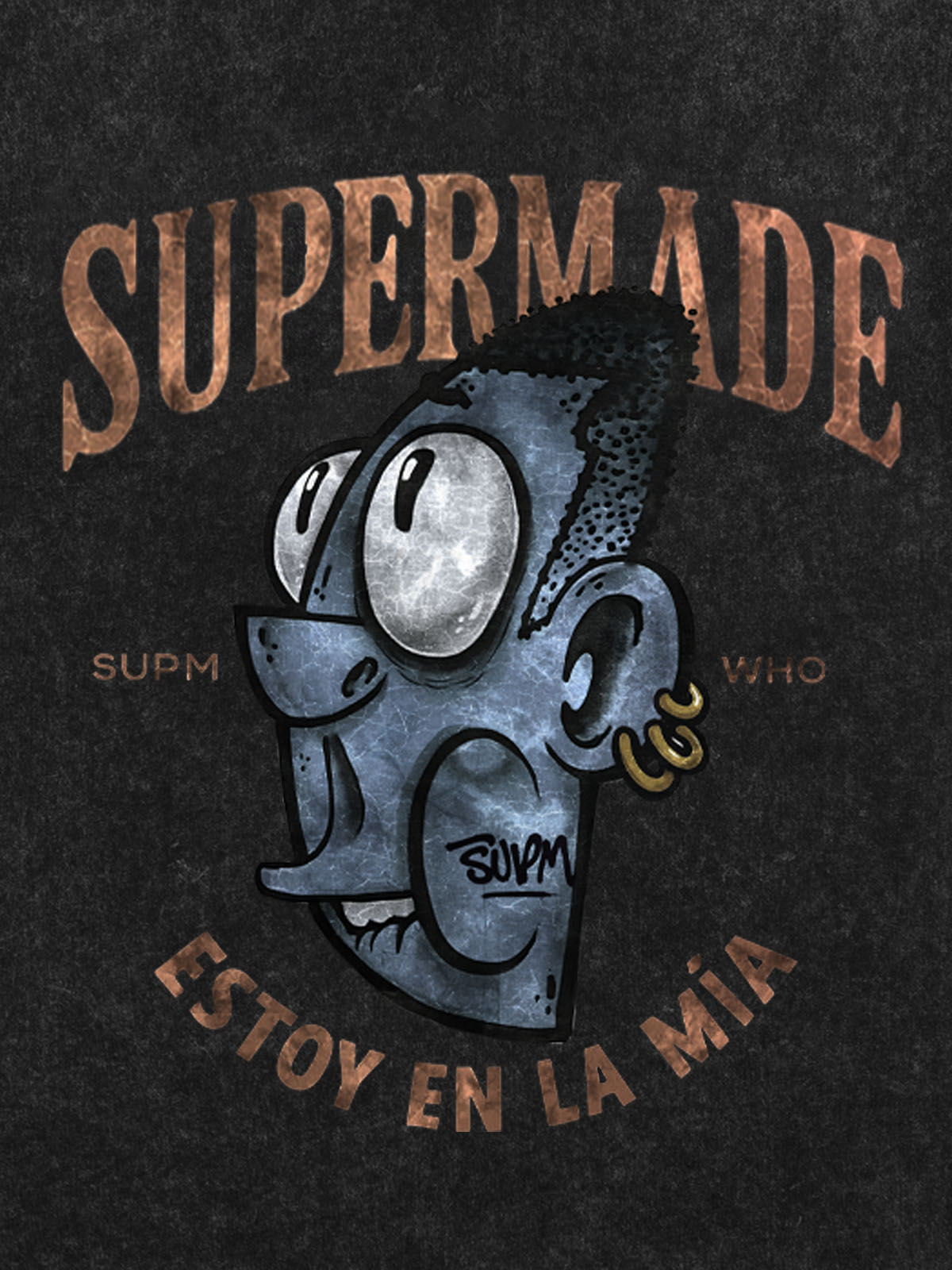 Graphic Print T-Shirt with Bold Artwork and Trendy Design 