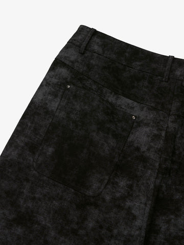 SUPERMADE Roman Column Pattern Embroidered Jeans 