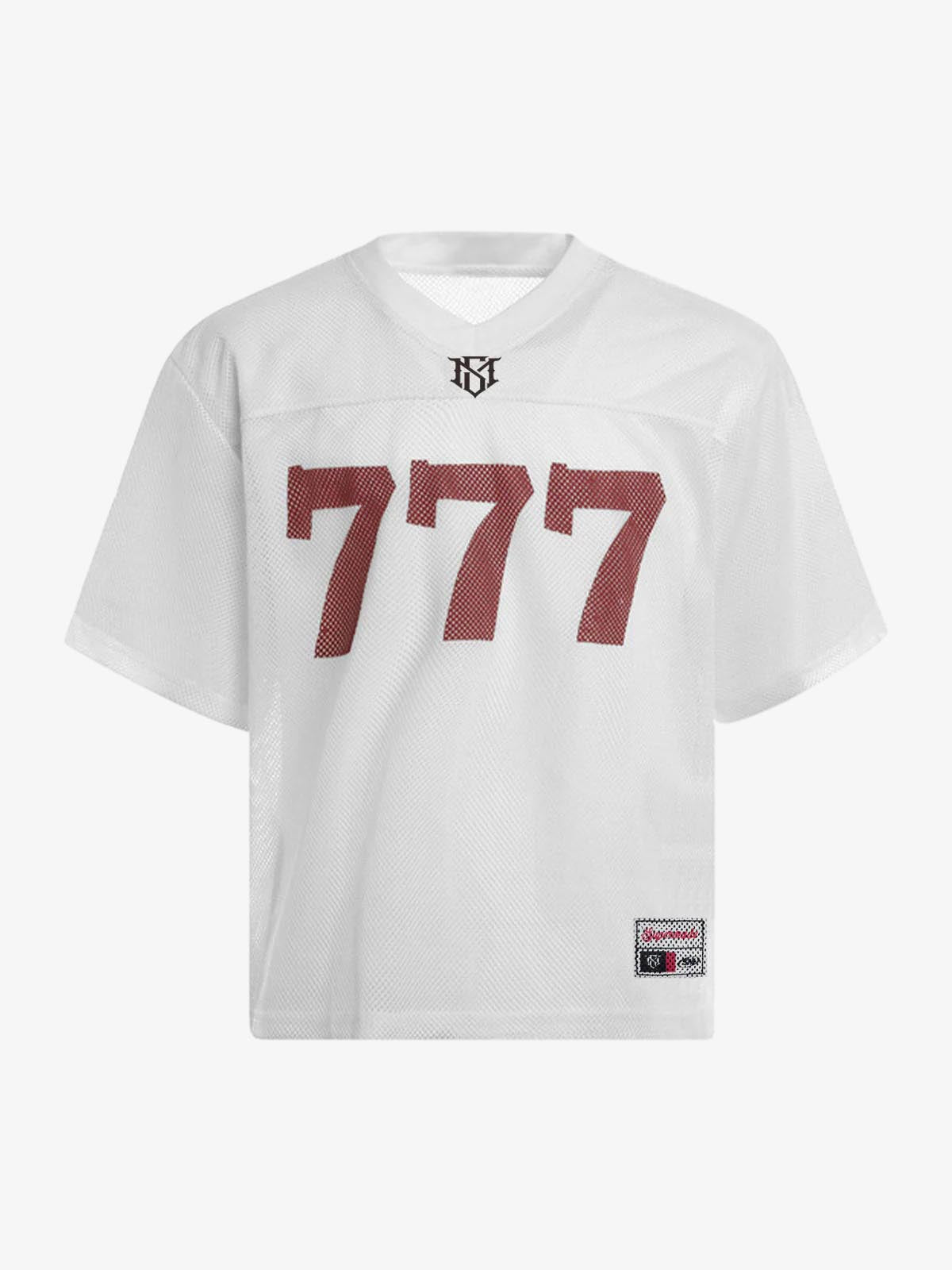 Jersey Letter Print Quick Dry V-neck T-shirt - 2389 
