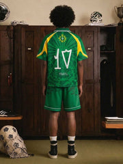Classic Brazil "Savior" Color-Block Custom Jersey Set - 2622 