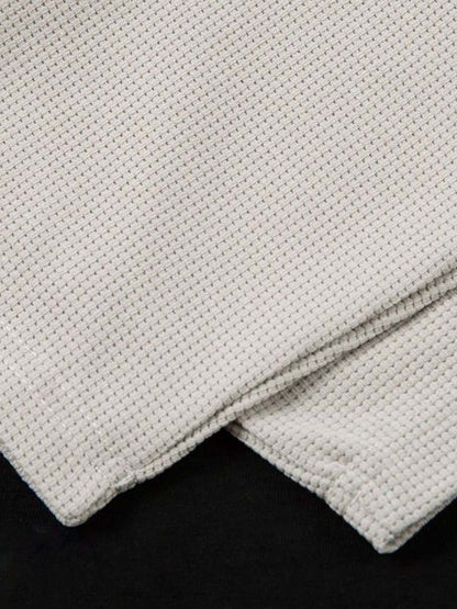 Hip-Hop Punk Faux Two-Piece Long-Sleeved T-Shirt - 2457 