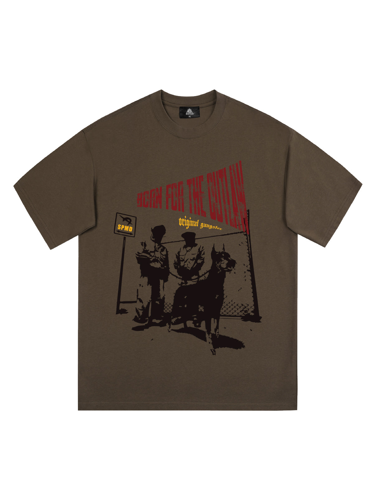 Original “Born for the Outlaw” Graphic Print T-Shirt