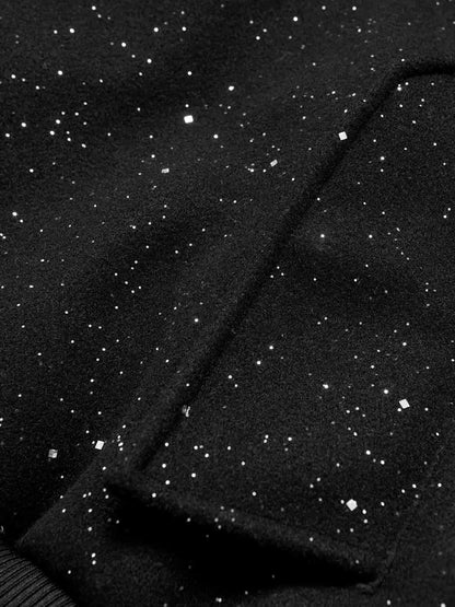 Skull Pattern Knit Sweater for Bold Fashion Statements 