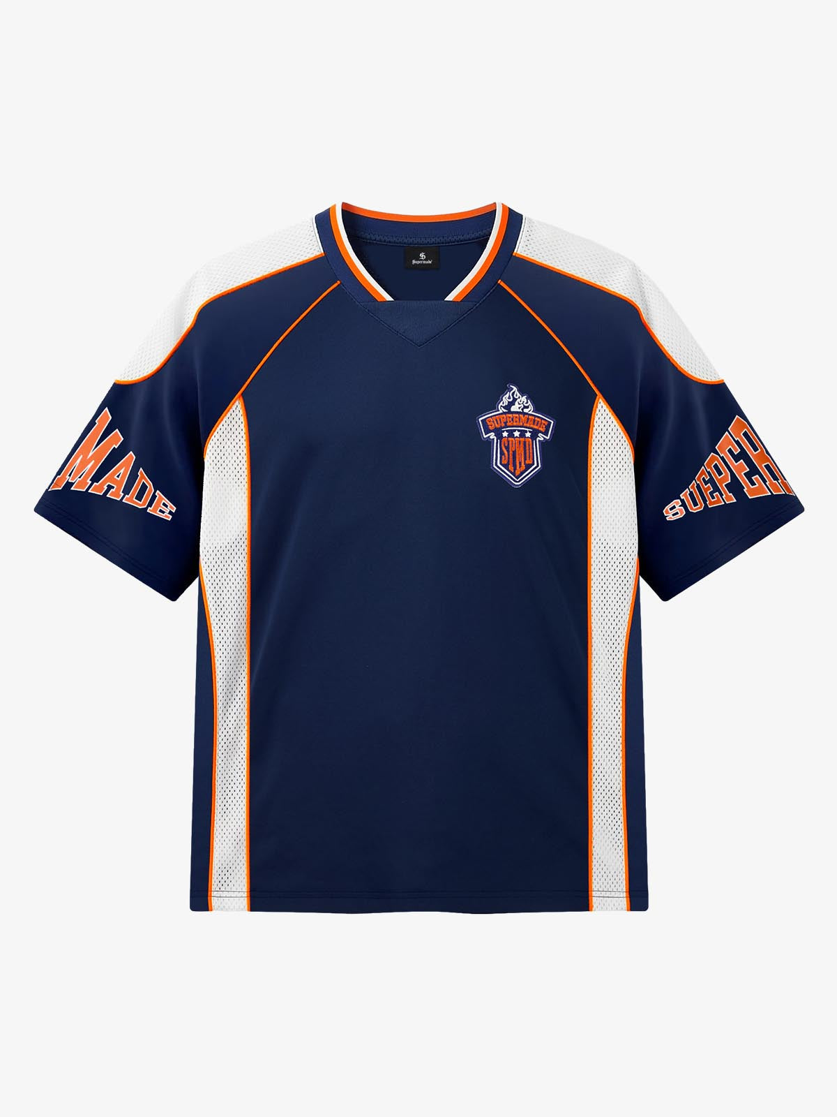 Supermade Color-Blocked Sport Jersey Pattern Customization 