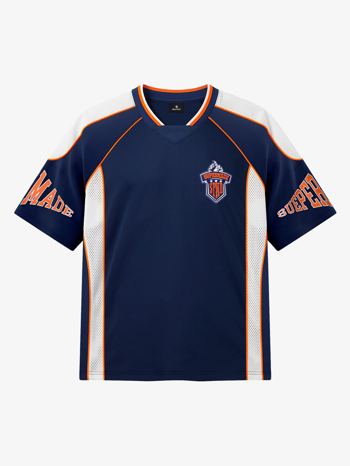 Supermade Color-Blocked Sport Jersey Pattern Customization 