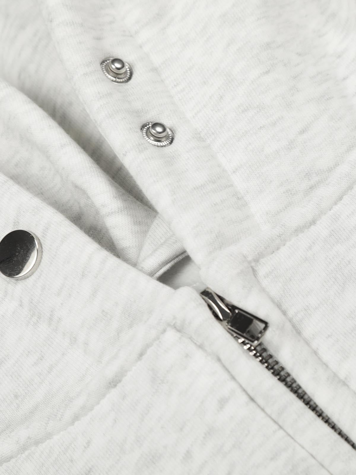 Fleece-Lined Balaclava Zip Up Hoodie 