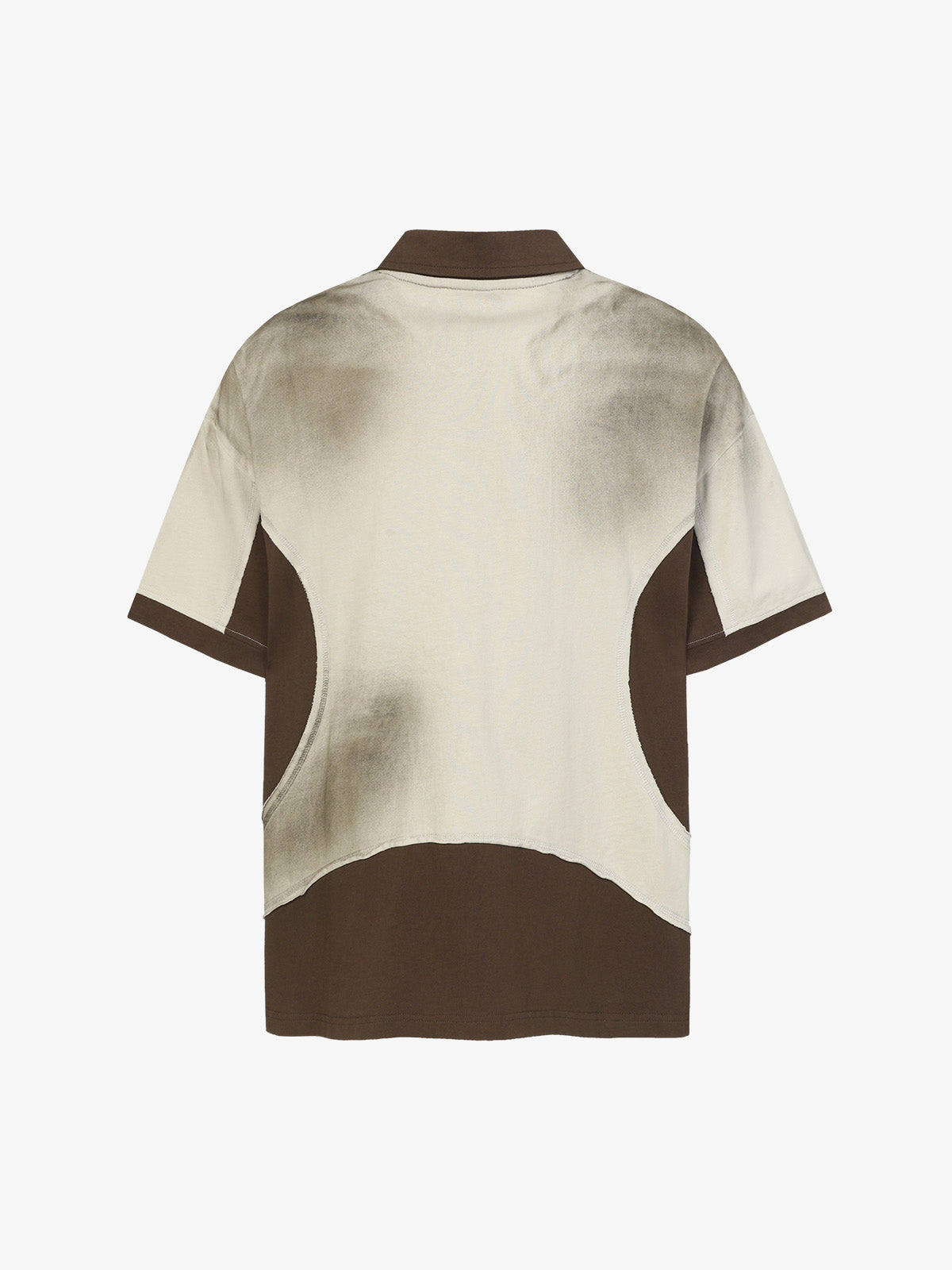 Polo tie-dye déstructuré
