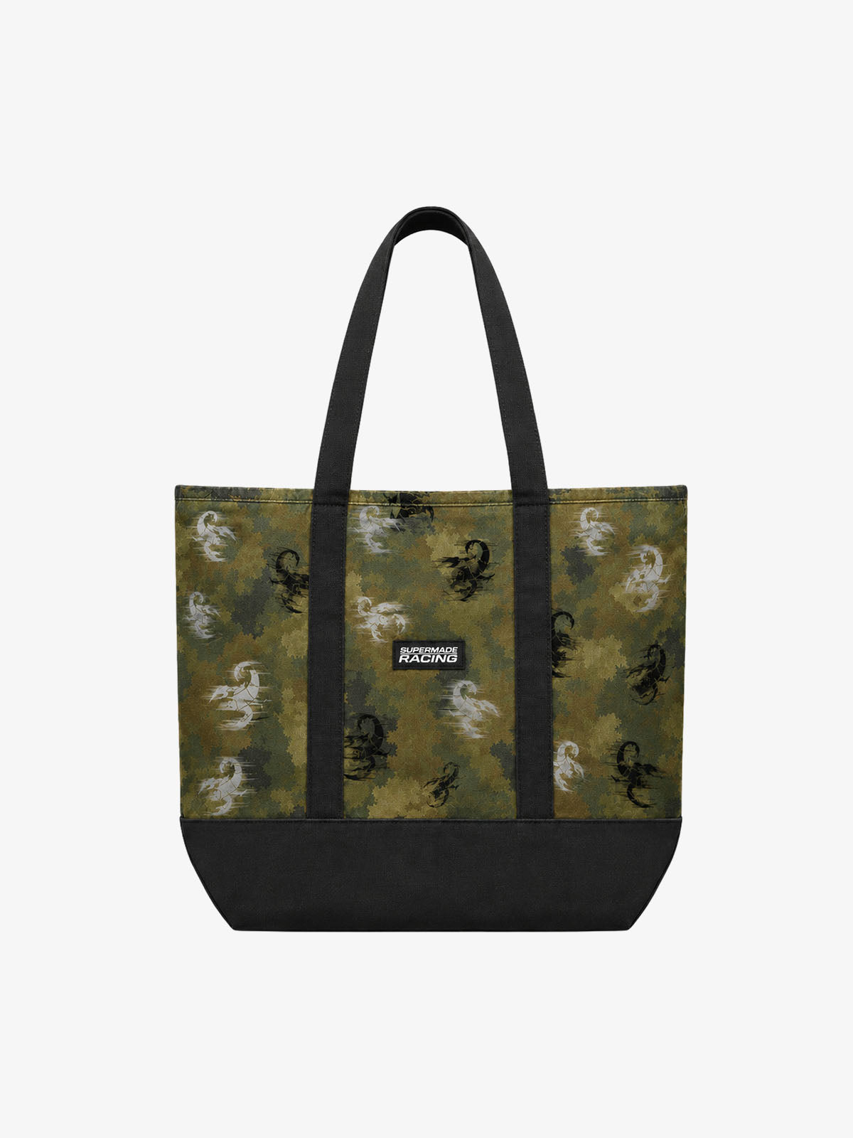 Scorpion Camo Graphic Washed Twill Tote Bag