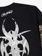Thorn Print Camo Layered Long Sleeve Tee
