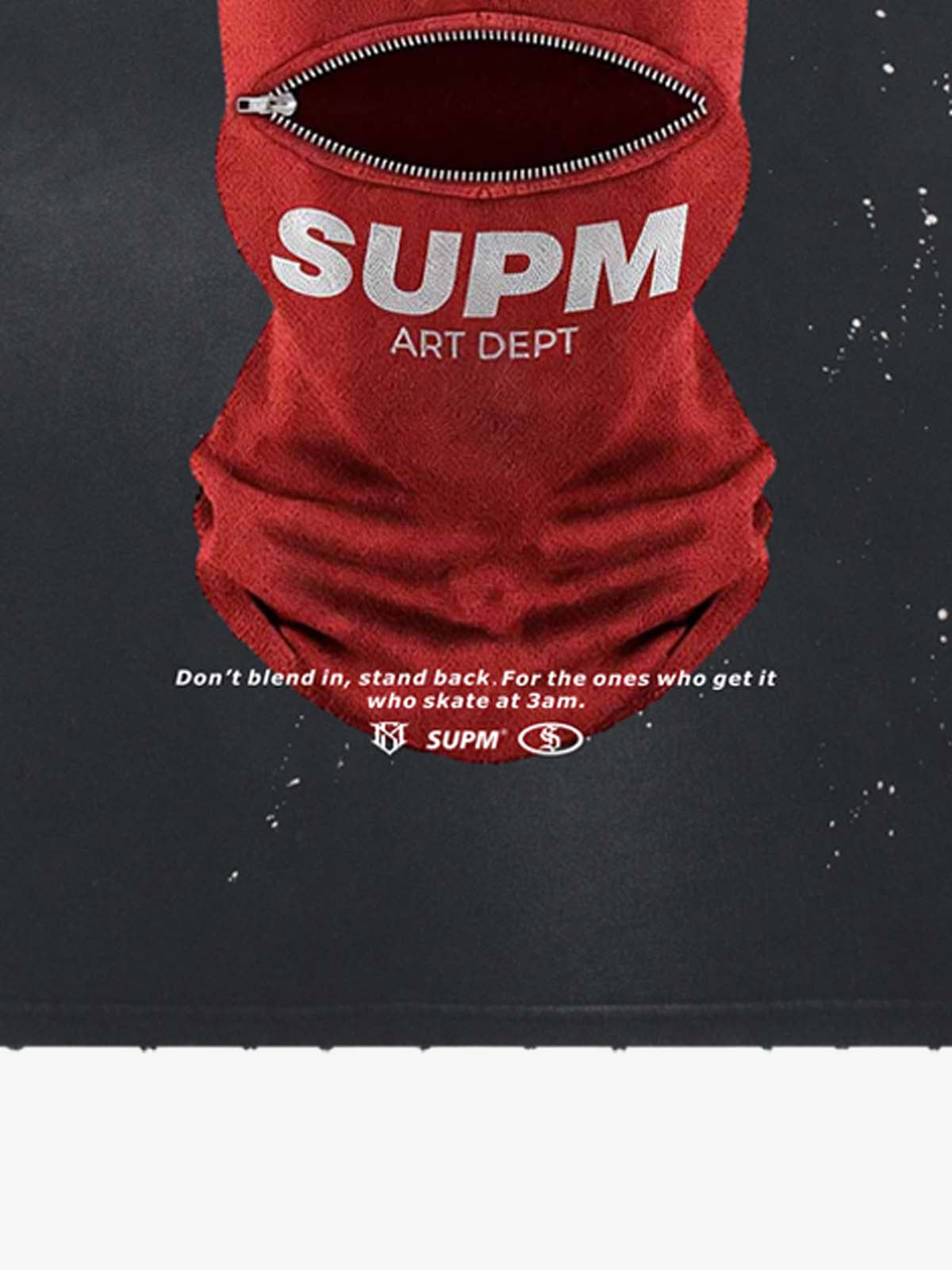 Red Balaclava Graphic T-Shirt 