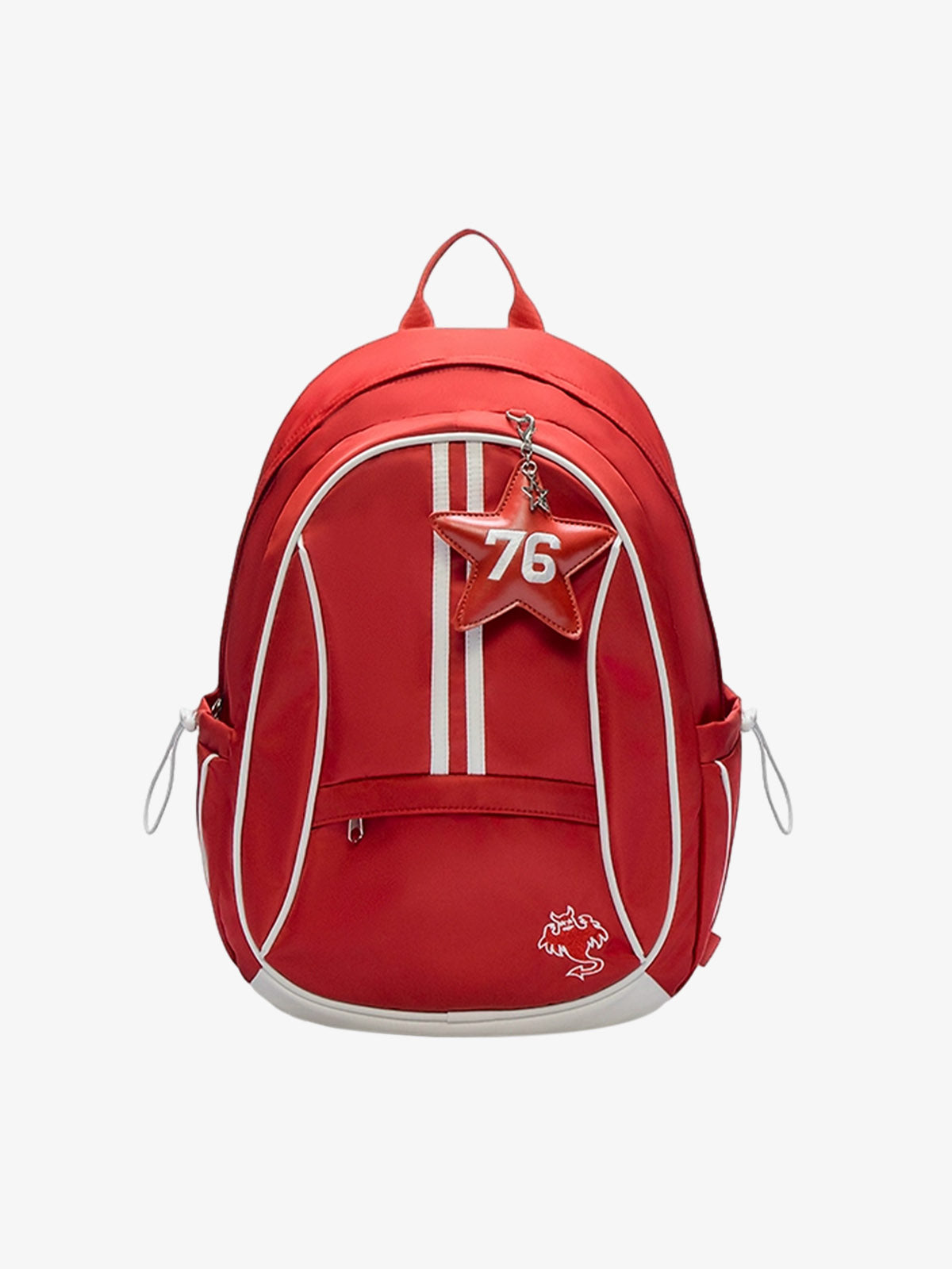 Retro Star Stripe Large Capacity Backpack 