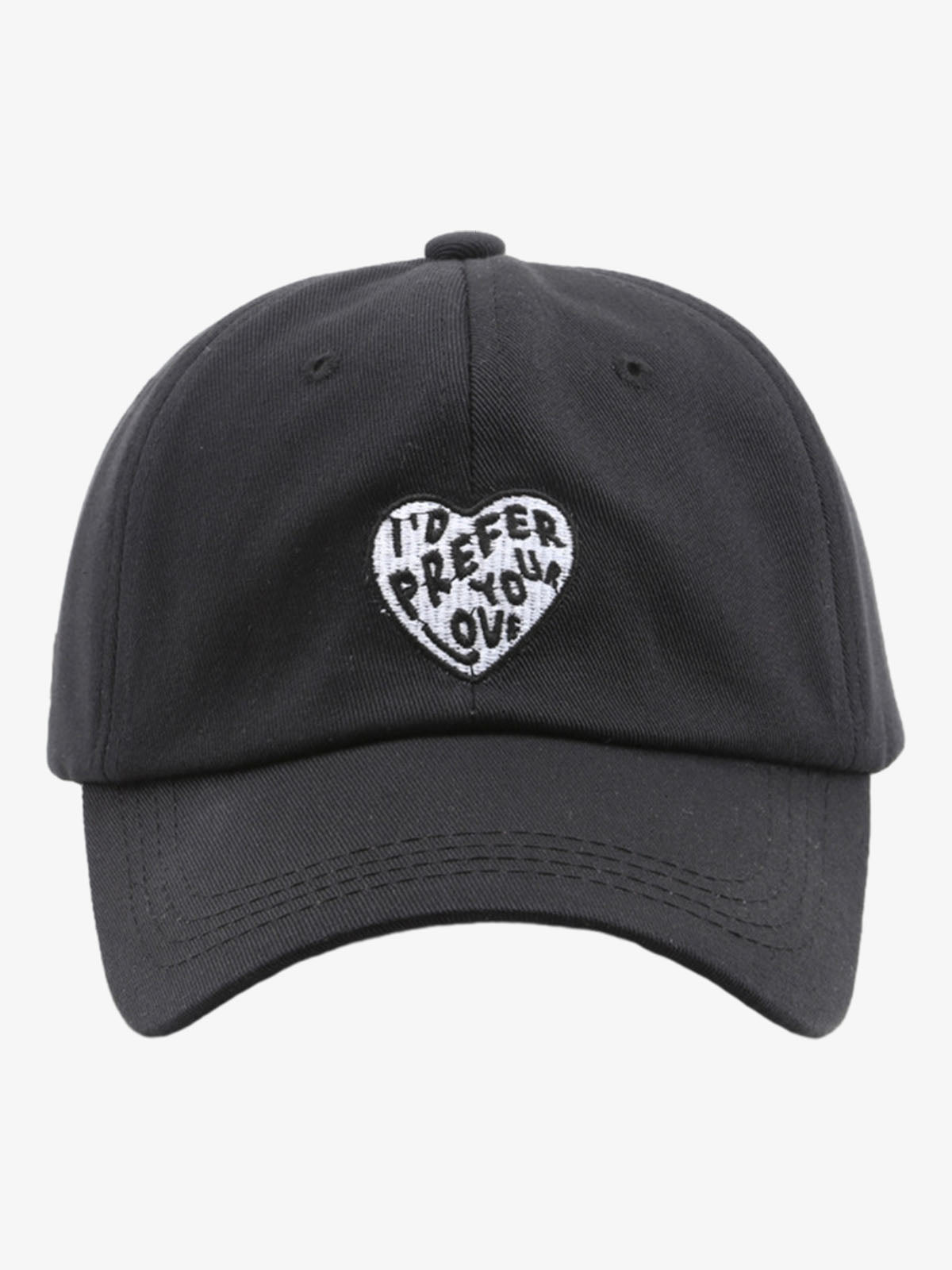 Stylish Heart-Embellished Baseball Caps for Everyday Wear 