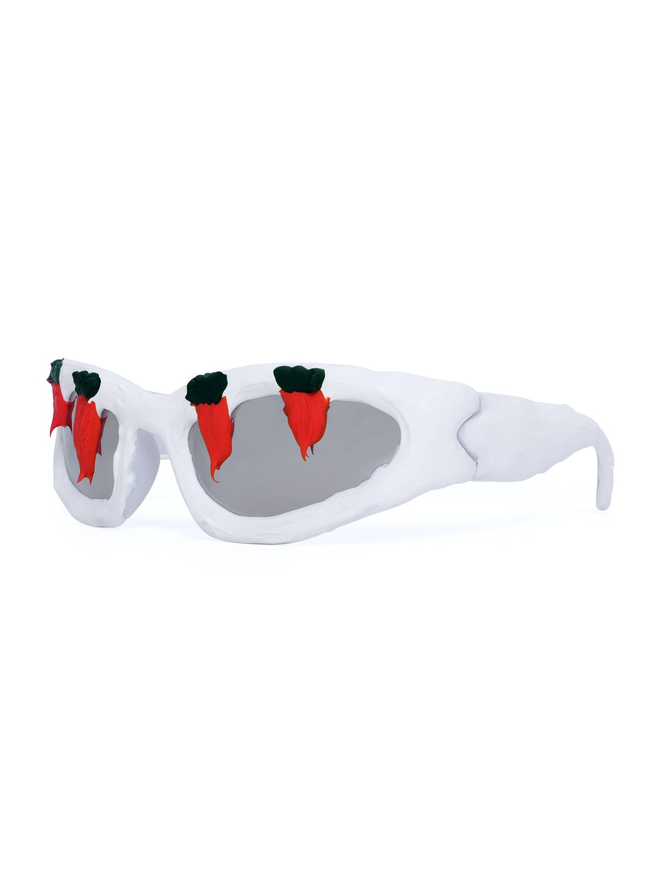 Fun Carrot-Embellished Sunglasses