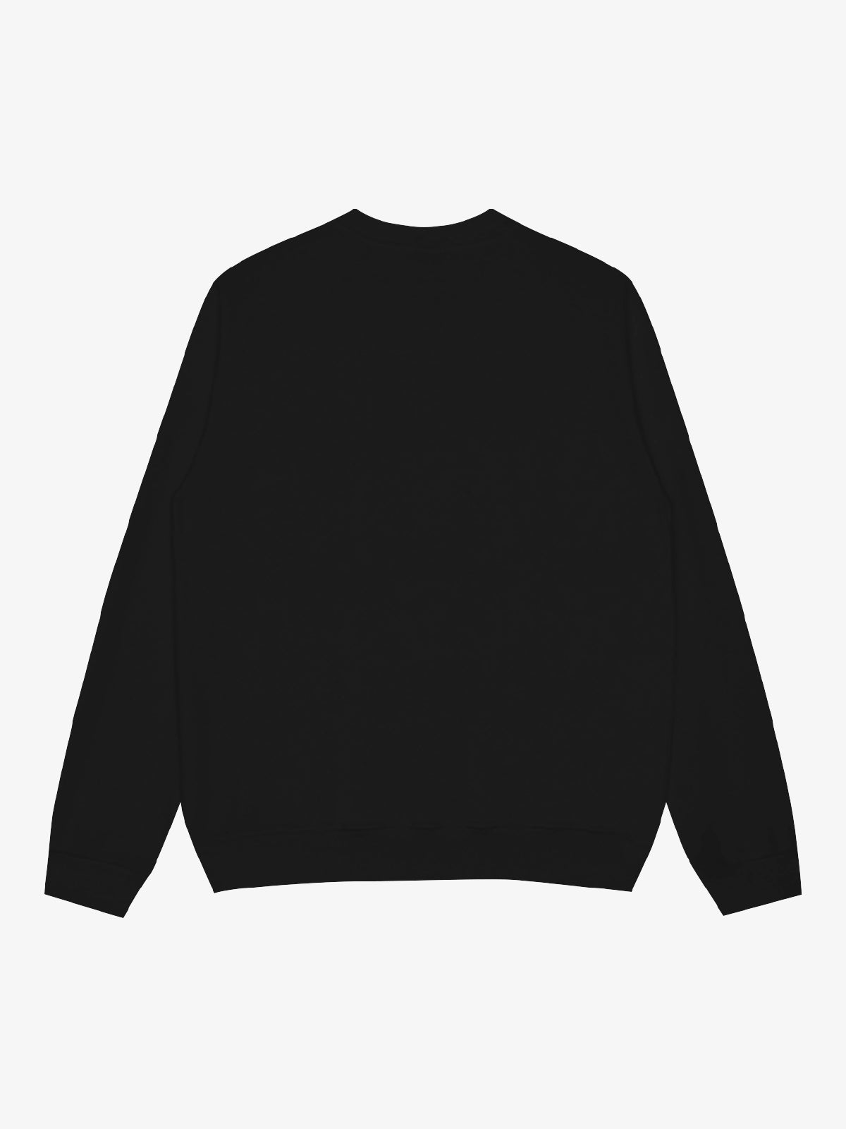 Street Gothic Letter Print Crew Neck Sweatshirt 