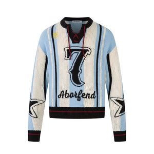 Stylish Contrast Panel Zip-Up Sweater for Casual and Sporty Looks 