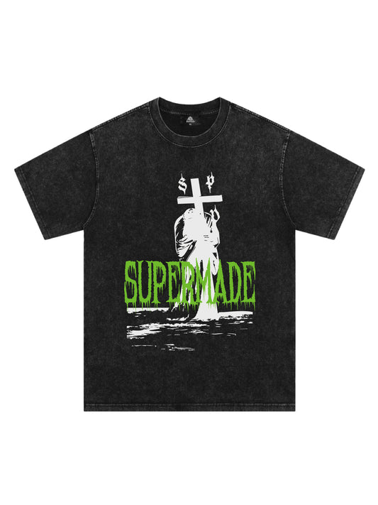 Original Bold Cross Graphic T-Shirt 