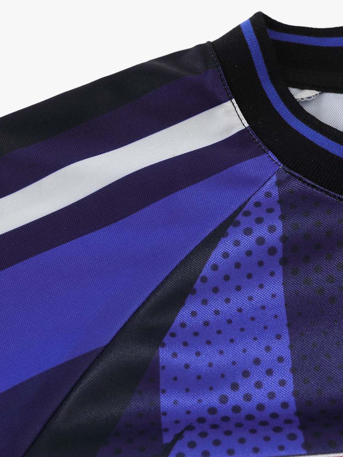 Stylish Long Sleeve Graphic Jersey for Active Wear 
