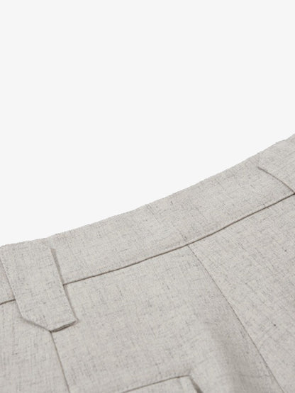 Stylish Wide-Leg Trousers with Unique Tie Accent for Modern Fashionistas 