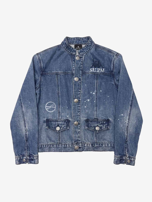 Graphic Denim Jacket
