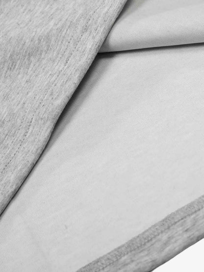 Shawl Collar Button Detail T-Shirt