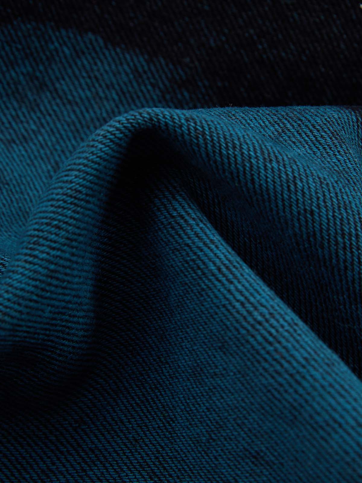 Supermade Retro Distressed Print Heavyweight Canvas Baggy Pants 