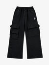 Washed Wide-Leg Sweatpants