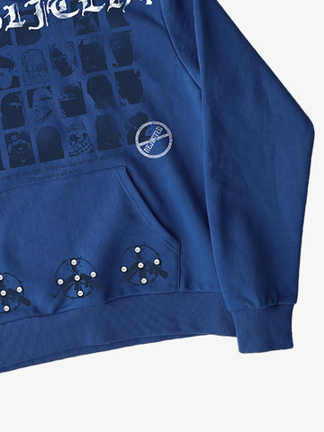 Peace Graphic Beaded Sweatshirt