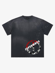 Supermade Soccer Circle Graphic T-Shirt 