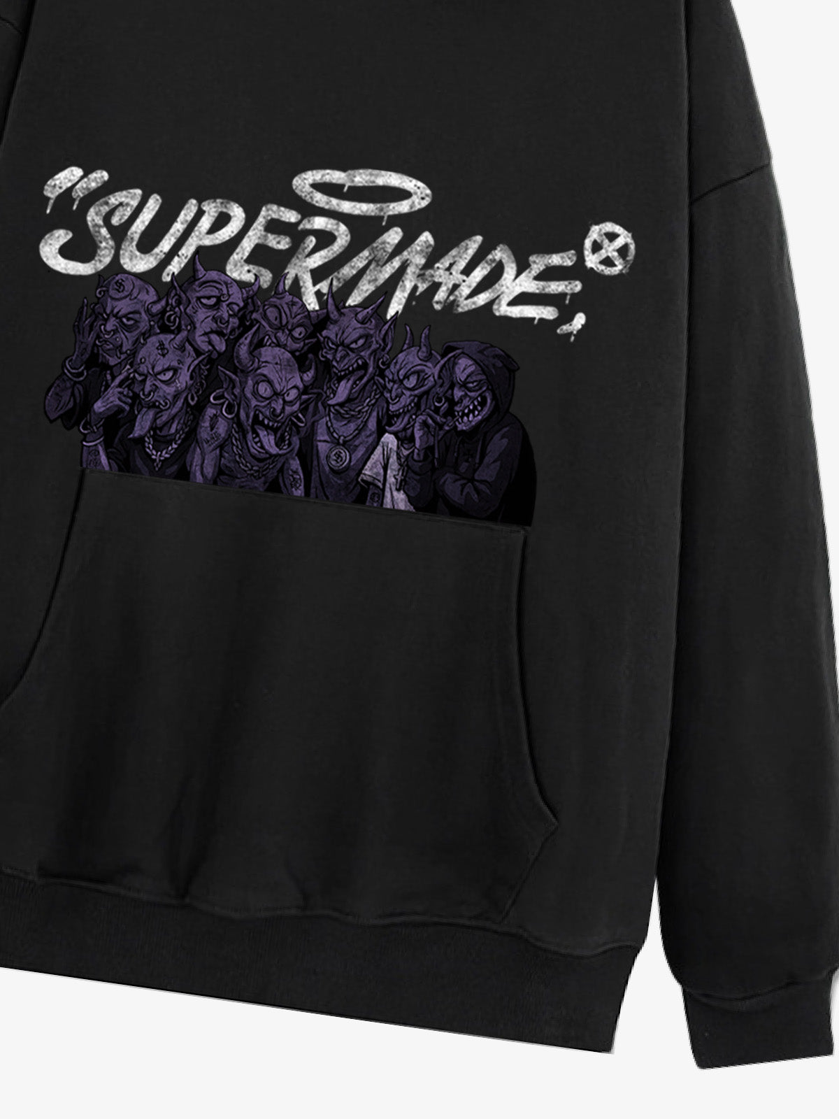 Thesupermade Dark Devil Maniac Hoodie 