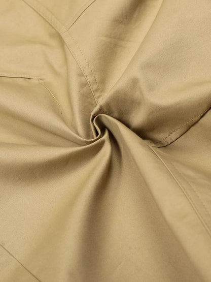 Wide-Leg Cargo Capri Pants with Multiple Pockets 