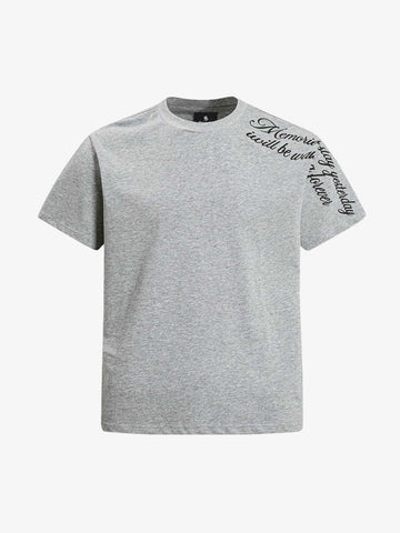 Rose Cross Slogan Graphic T-Shirt