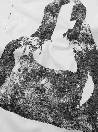Dark Portrait Print Vest