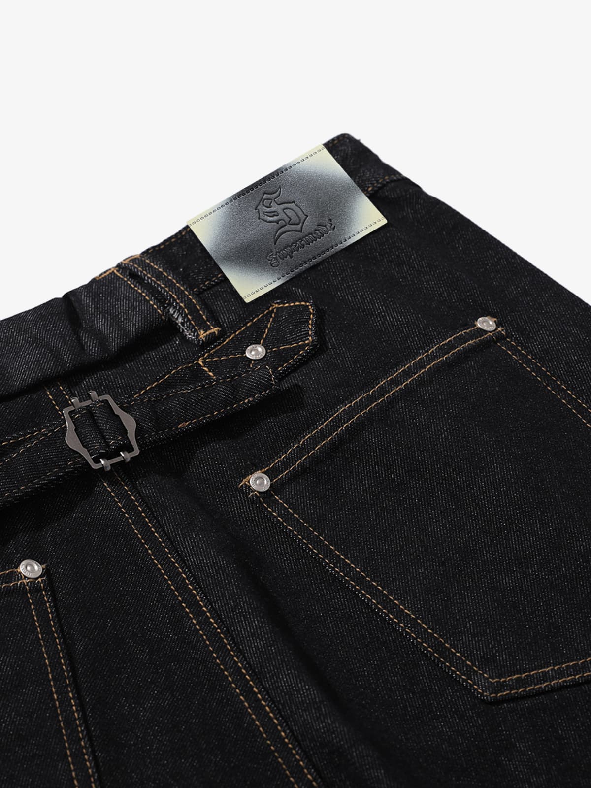 High-Waisted Wide-Leg Cargo Pants with Unique Pocket Design 