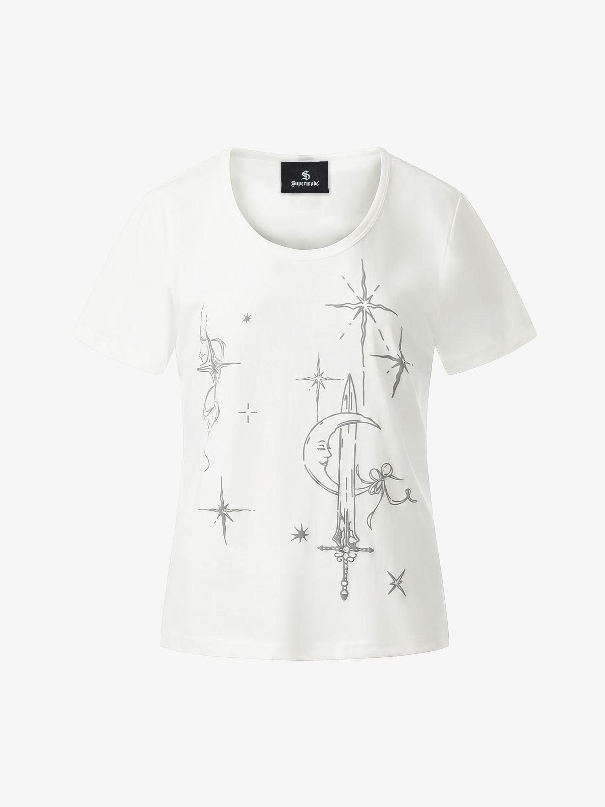 Celestial Graphic Slim Fit T-Shirt 