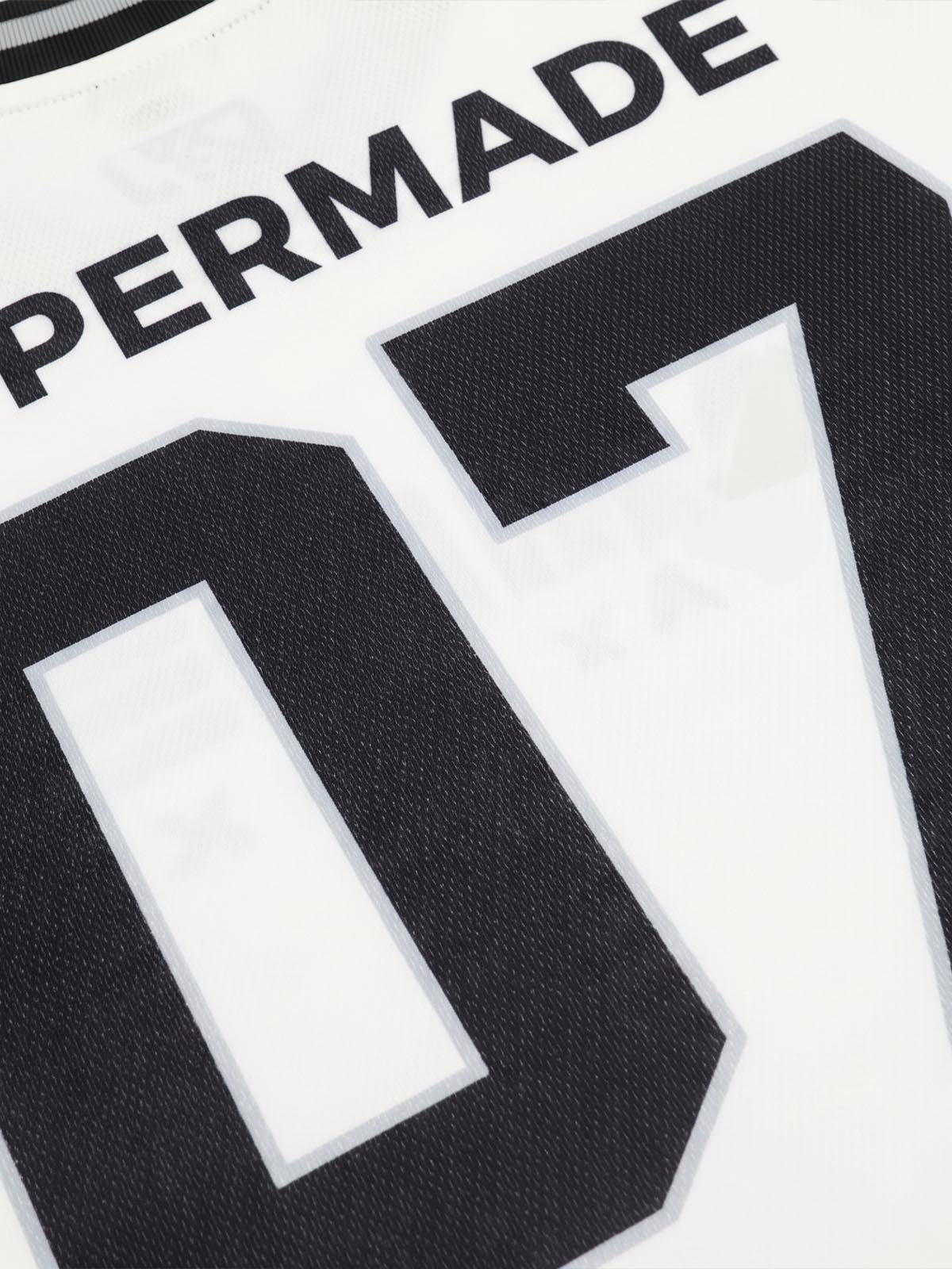 Graphic Mesh Long Sleeve Jersey Tee