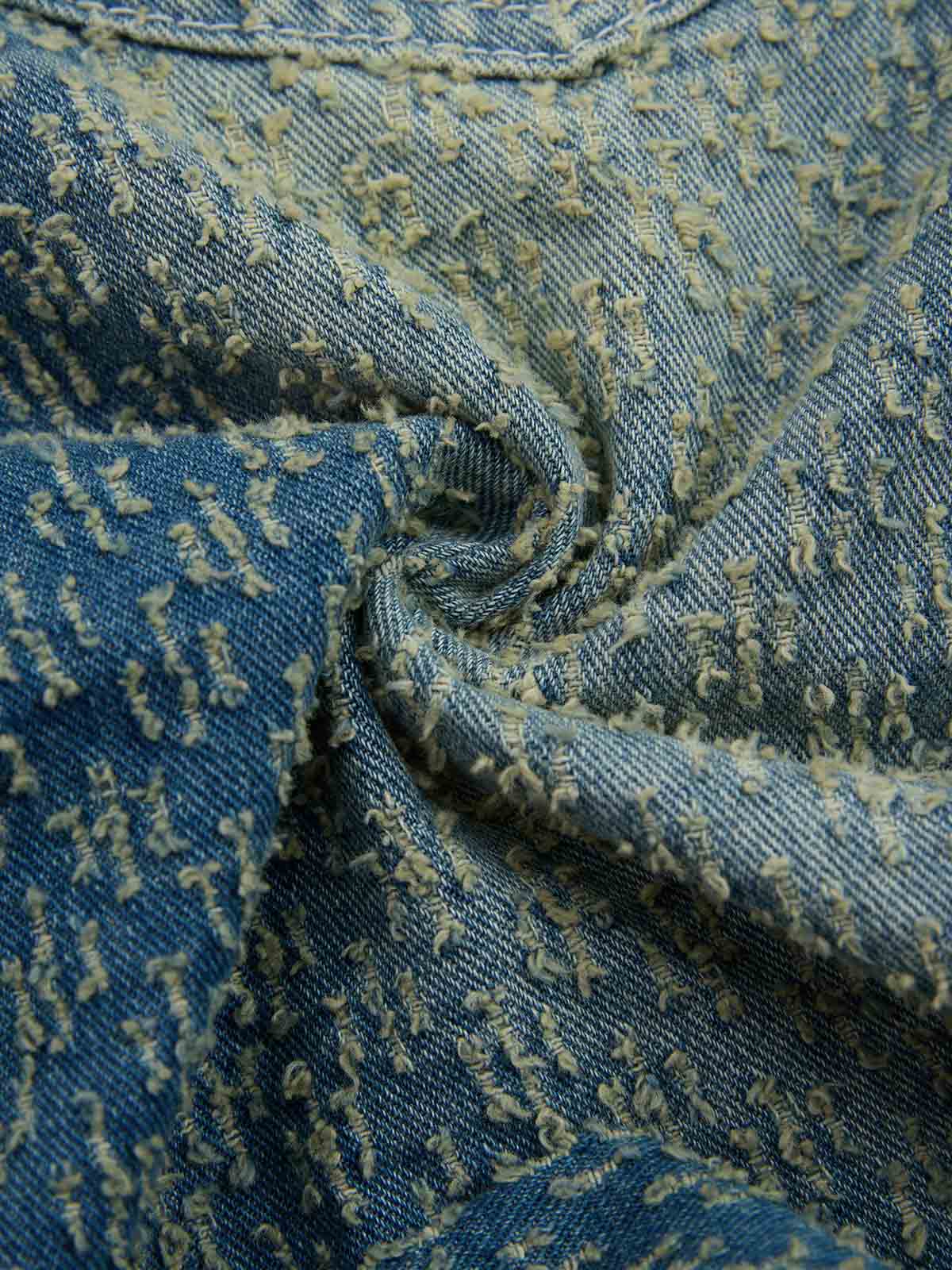 Light Blue Denim Wide-Leg Bermuda Shorts for Women High Waist Relaxed Fit Summer Casual Pants 