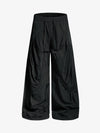 Pantalones de pierna ancha con caída relajada