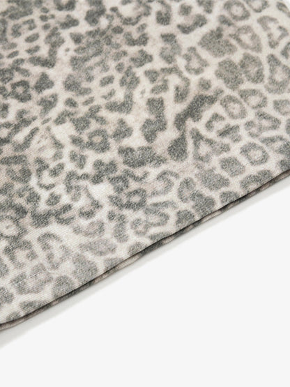 Leopard Print Wide Leg Pants - Trendy and Stylish for Everyday Wear 