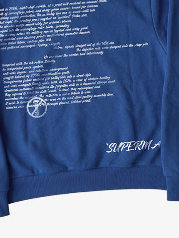 Peace Graphic Beaded Sweatshirt