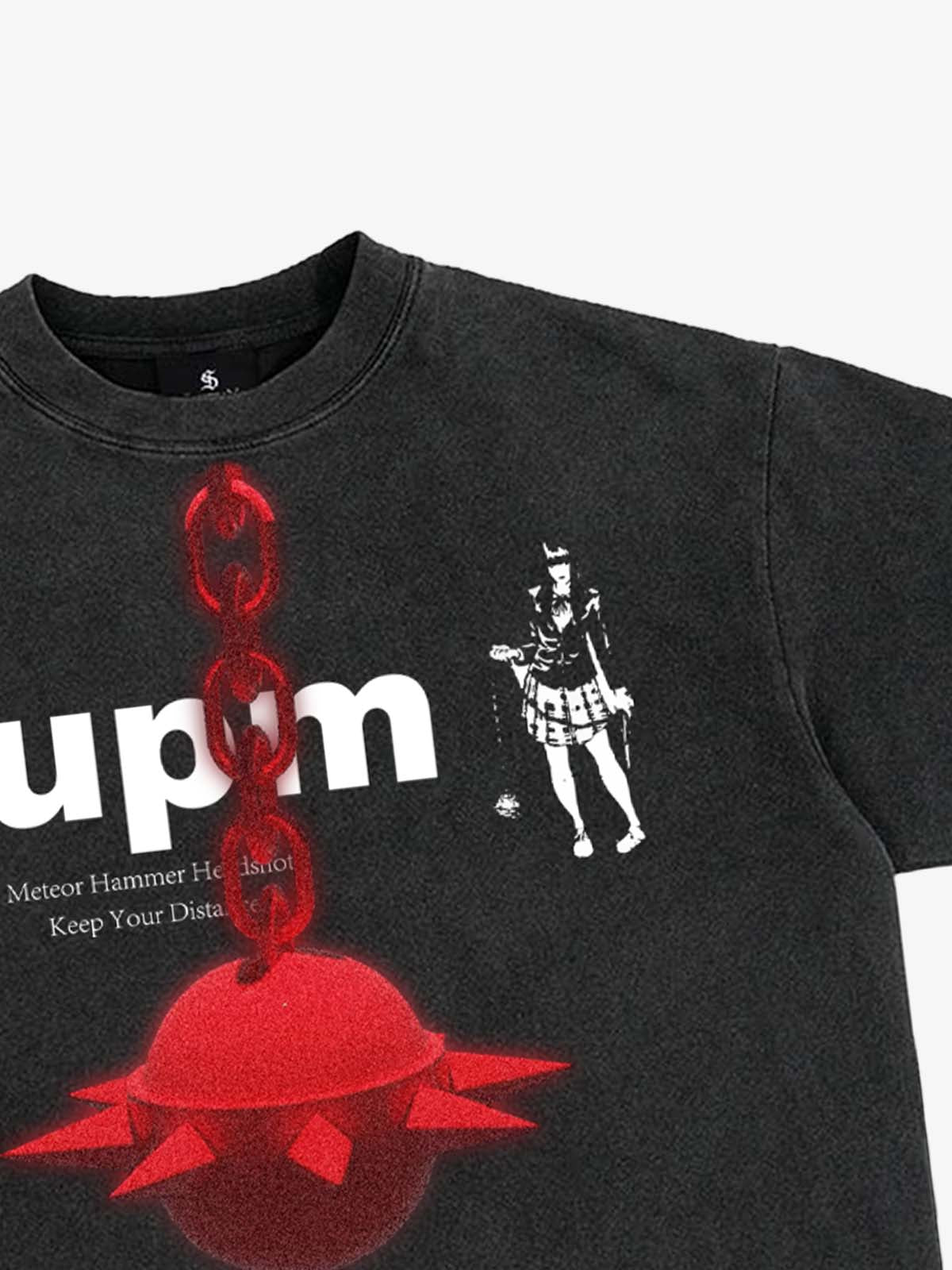 Brushed Distressed Meteor Hammer T-Shirt