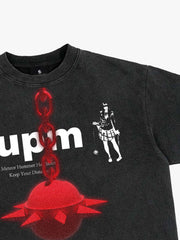 Brushed Distressed Meteor Hammer T-Shirt